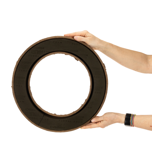 OASIS® Renewal® Biolit® Steckschaum-Ring, 40 cm, 5 cm hoch, 2 Stück | Floristik24.ch