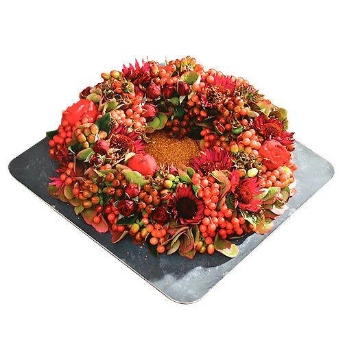 Artikel Steckmasse Ring Steckschaum mit Schale Grün Ø30cm H4,5cm 2 St