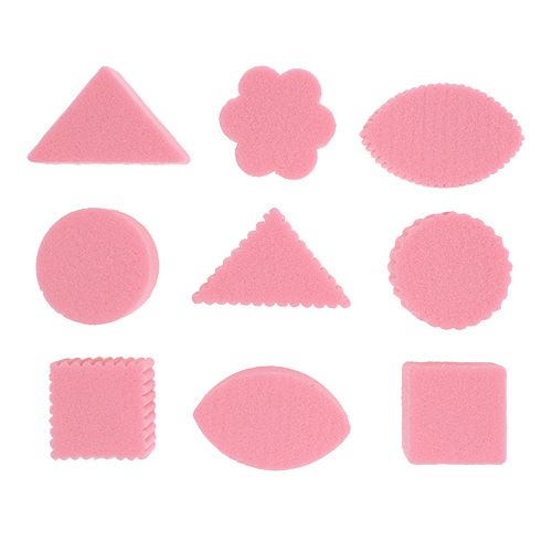 Floristik24 Oasis Rainbow Canapes Rosa 5cm 45St