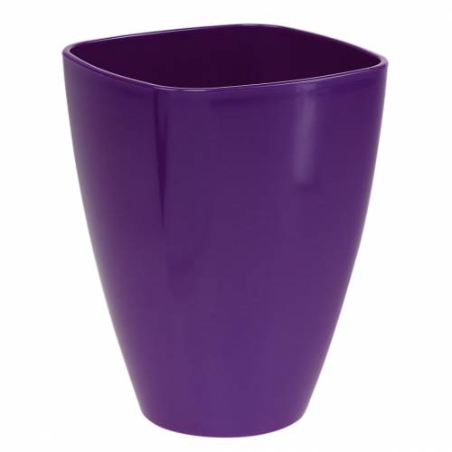 Orchideentopf Kunststoff Glänzend Ø12,5cm Violett online kaufen | Floristik24.ch