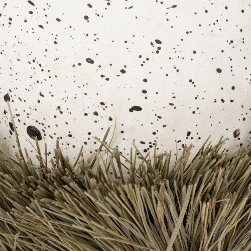 Artikel Osterdeko Ei im Nest, Deko Vogelnest Naturfarben Ø9cm H11cm 4St