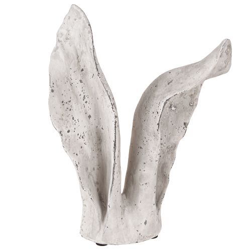 Floristik24 Osterhasen Deko Hasenohren Grau/Weiß Shabby Chic H29cm