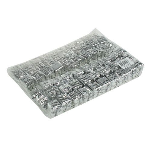 Päckchen am Draht Silber 2,5cm 60St | Floristik24.ch