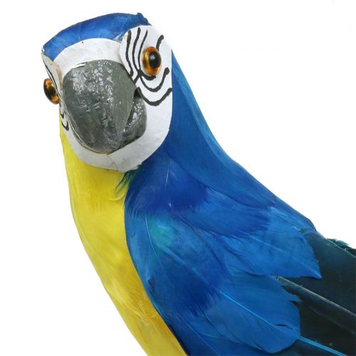 Artikel Deko Papagei Blau 44cm