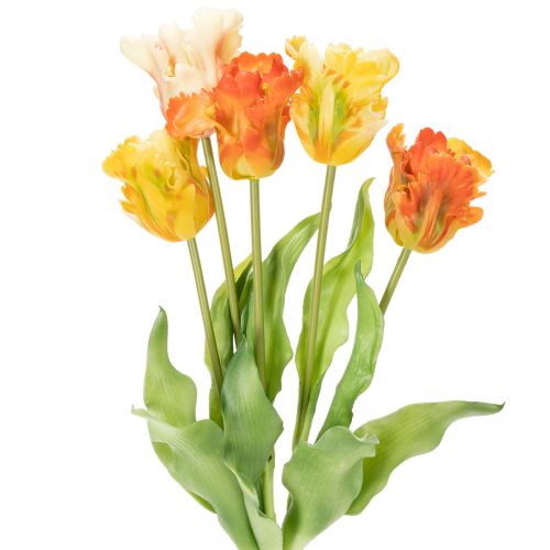 Floristik24 Künstliche Tulpen für stilvolle Wohnzimmerdekoration und Frühlingsanlässe 53cm