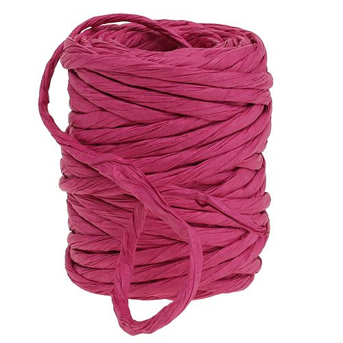 Papierkordel 6mm 23m Pink