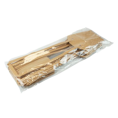 Artikel Papiertüten Henkel Übertopf Papier Natur 11,5×11,5×18,5cm 8 St