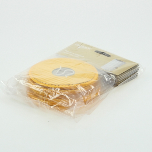 Floristik24 Zuglaterne Gelb Ø10cm H13cm 8St