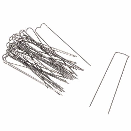 Silberfarbene Patenthaften 17/80, 8 × 2 cm, 2,5 kg für Floristik online kaufen | Floristik24.ch