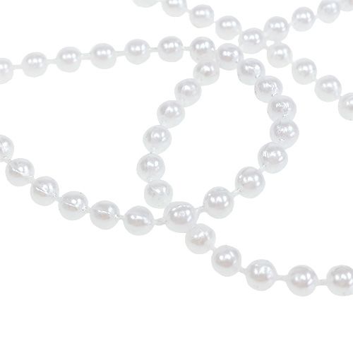 Artikel Perlenband Weiß Ø4mm 20m