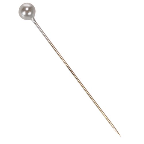 Perlkopfnadeln Silber Ø 4 mm Länge 40 mm 150 Stück | Floristik24.ch