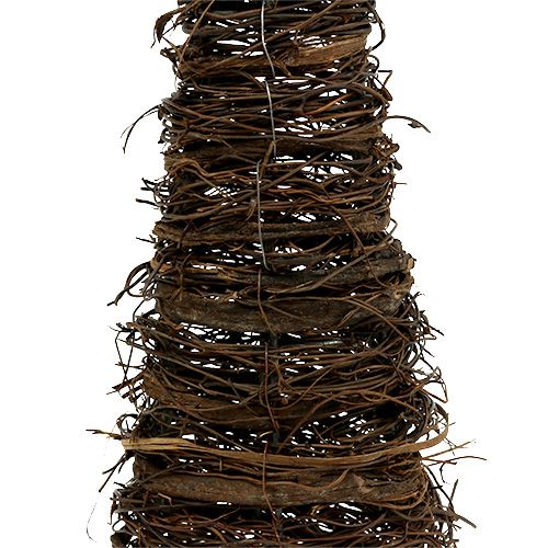 Floristik24 Pflanz-Kegel Natur 3er-Set 40x10/60x15/80x20cm