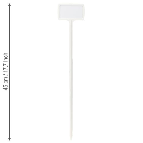 Artikel Pflanzensteckschild zum Wechseln 40cm 10St.