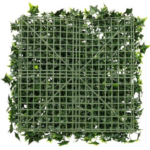 Künstliche Efeumatte aus Kunststoff 60x60 cm in Grün für Wandgestaltung | Floristik24.ch