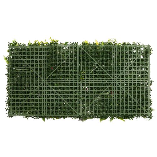 Künstliche Pflanzenwand aus Kunststoff 100 x 55 cm für Innenbereiche | Floristik24.ch