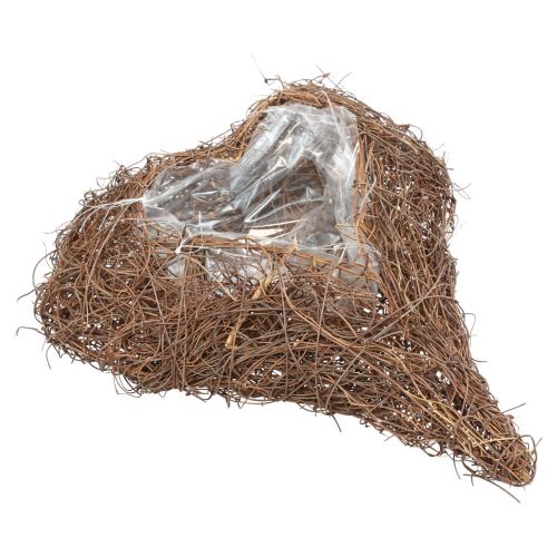 Floristik24 Pflanzherz Rebenherz Pflanzschale Natur Salim 25x30x6cm