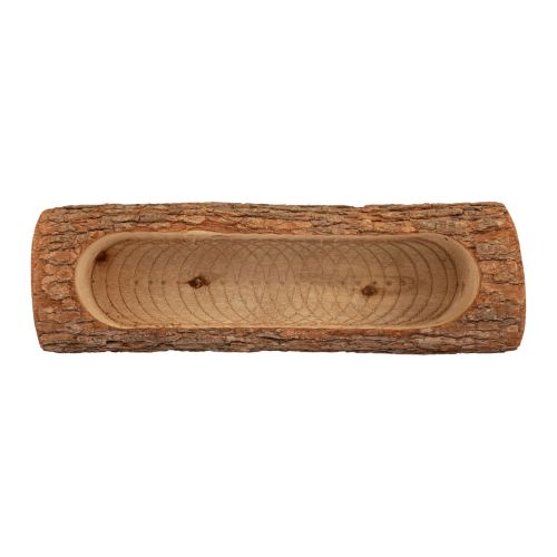 Floristik24 Pflanzkasten Holz Deko Rustikal Natur 30cm×10,5cm×8cm