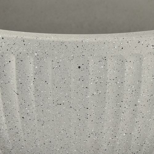 Artikel Pflanzschale Schale Grau meliert Kunststoff Ø35cm H16,5cm