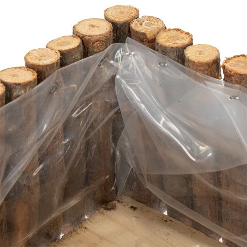 Artikel Pflanzschale eckig Natur Birke Äste 14,5/20cm 2er-Set