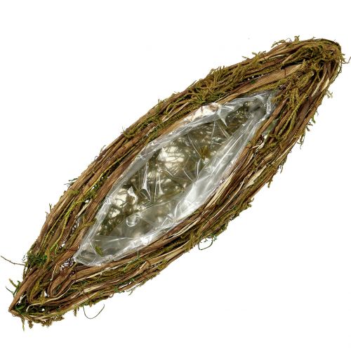 Floristik24 Pflanzschiffchen für das Grab 57cm x 19cm 1 St