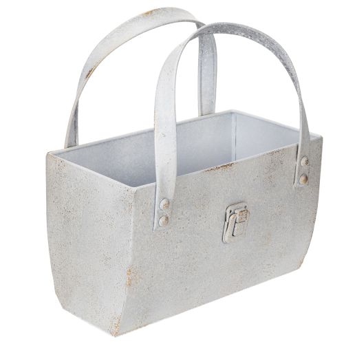 Metalltasche moderne Wohlfühl Atmosphäre für Innenbereich und Außenbereich 28cm