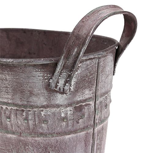 Floristik24 Pflanztopf oval 20cm x 12cm H14cm Lila