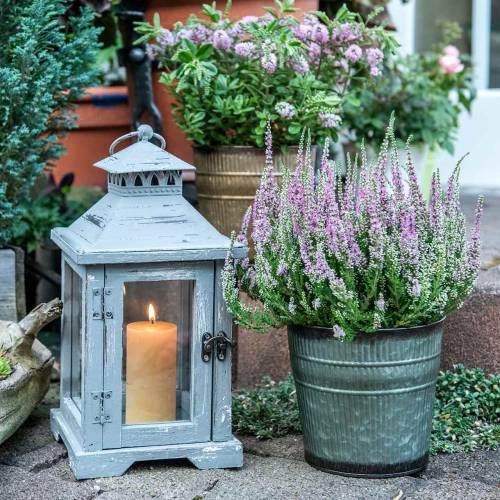 Floristik24 Pflanztopf Orange, Braun, Grün Ø17cm H16,5cm 3er-Set