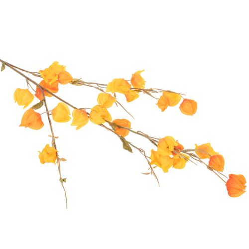 Lampionblume künstlich Physalis-Zweig 95 cm Orange für Innen | Floristik24.ch