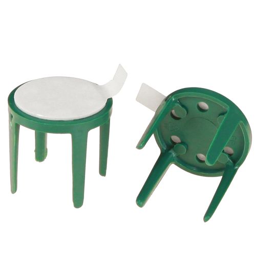 Artikel Pinholder Steckschaumhalter 3cm Grün, 50 Stück Floristikbedarf