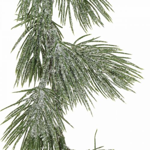 Floristik24 Weihnachtsgirlande künstlich Pinie geeist Wanddeko 162cm