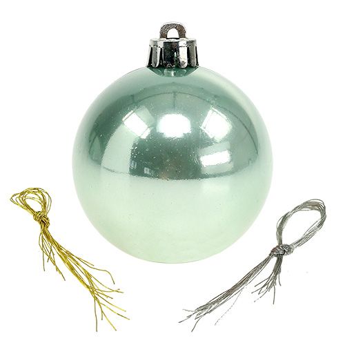 Artikel Plastik Kugel Ø6cm farbig sort. 10St