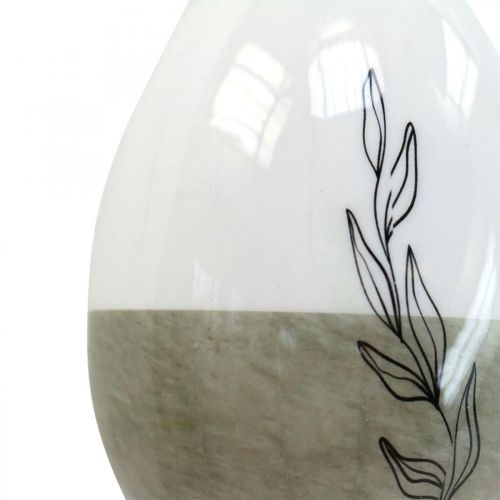 Floristik24 Plastik Ostereier zum Aufhängen Ostedeko Ø5cm H7cm 6St