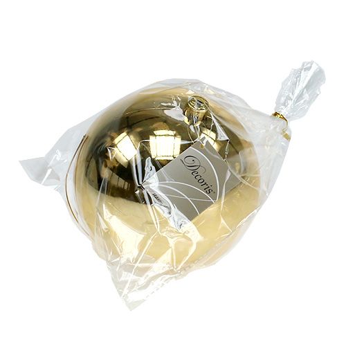 Artikel Plastikkugel Gold Ø14cm 1St