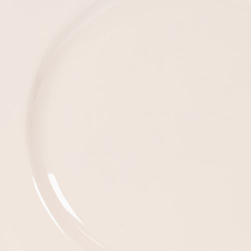 Teller rund Kunststoff 17 cm Apricot Dekoration 6er-Set | Floristik24.ch