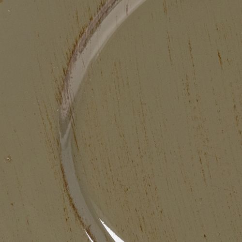Kleine Dekoteller aus Kunststoff 17cm Dunkelgrün 6er-Set | Floristik24.ch