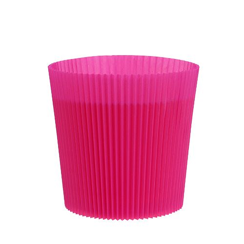 Floristik24 Plisseemanschetten Cerise 12,5cm 100 St.
