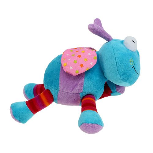 Floristik24 Plüschschmetterling 22,5cm Blau