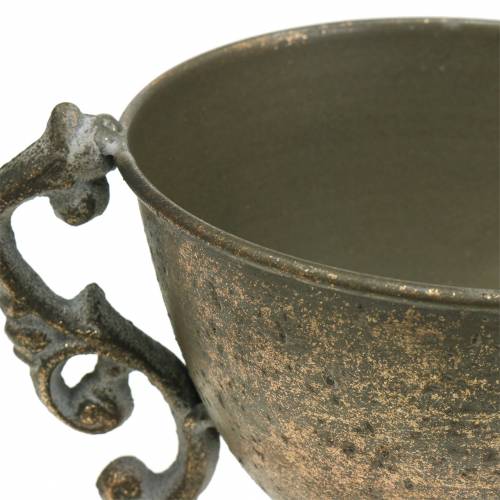 Metall Pokal Antik Gold Ø14cm H16cm | Floristik24.ch