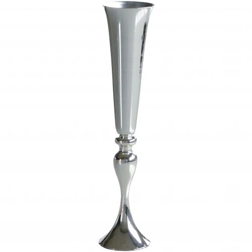 Floristik24 Pokalvase Silber Ø15cm H75cm
