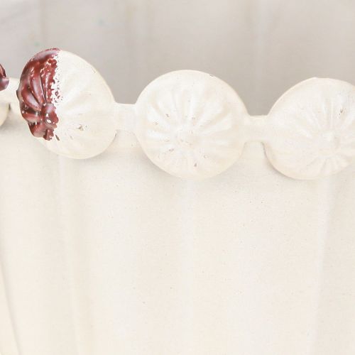 Artikel Kleine dekorative Pokalvase aus Metall im Vintage-Stil