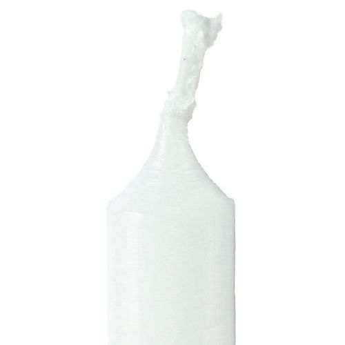 Artikel Puppenkerzen 10mm Wiedemann Kerzen Weiß 65/10 50 St