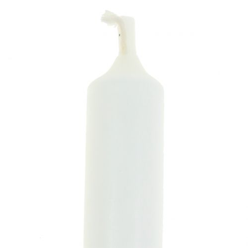 Artikel Pyramidenkerzen Weiß Kleine Kerzen 6,5cm 24 St