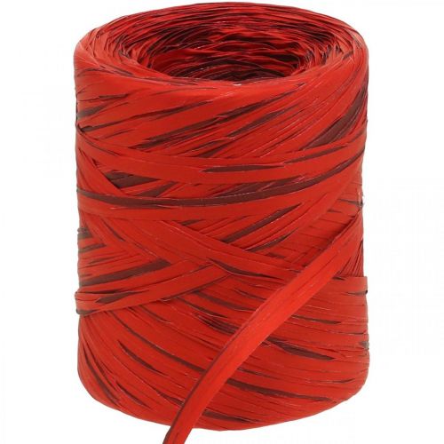 Raffia Band Rot Bordeaux Geschenkband Bastband Dekoband 200m