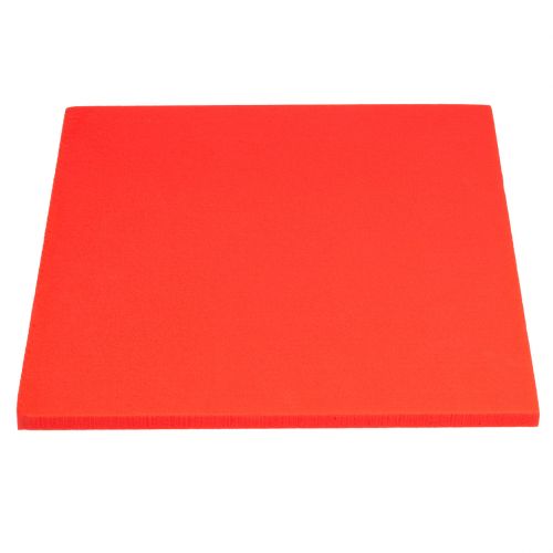 Floristik24 Steckschaum Platte Rot 3St