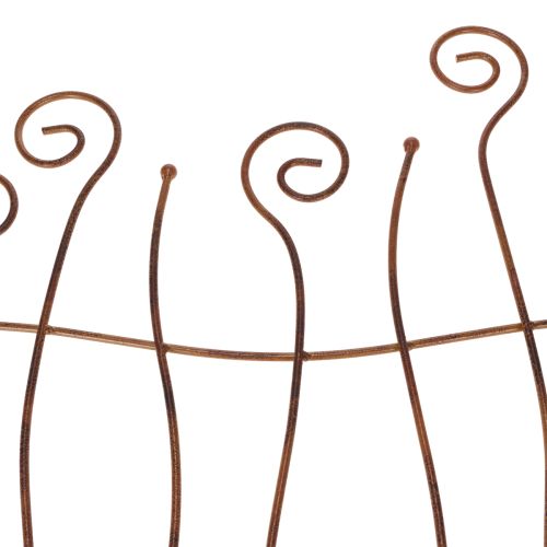 Artikel Rankgitter Rankhilfe geschwungenes Metall Kunstvolle Gartendekoration 72cm