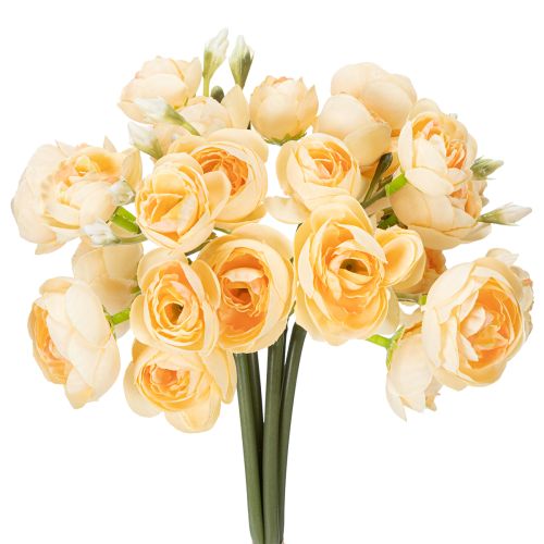 Floristik24 Ranunkelblütenzweig für dekorative Vasenarrangements 32cm 5St