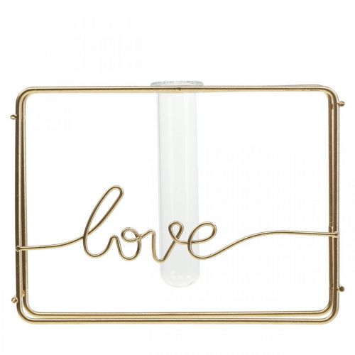 Artikel Reagenzglashalter Metall Reagenzglas Deko Vase 11,5cm