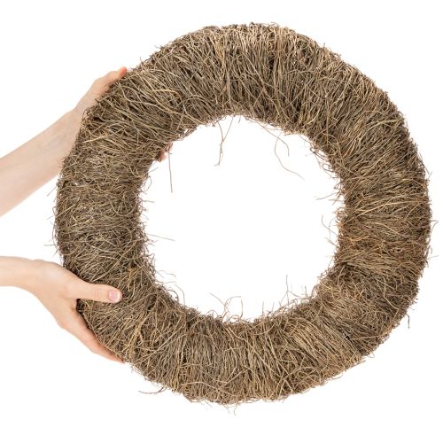 Rebenkranz aus natürlichem Weinrebematerial, rund, unbehandelt, Durchmesser 45 cm, ideal für Bastel- und Dekorationsprojekte | Floristik24.ch