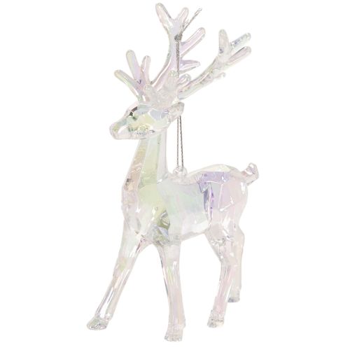 Rentier Anhänger Acryl 14cm 4er-Set für Weihnachtsdekoration online kaufen | Floristik24.ch
