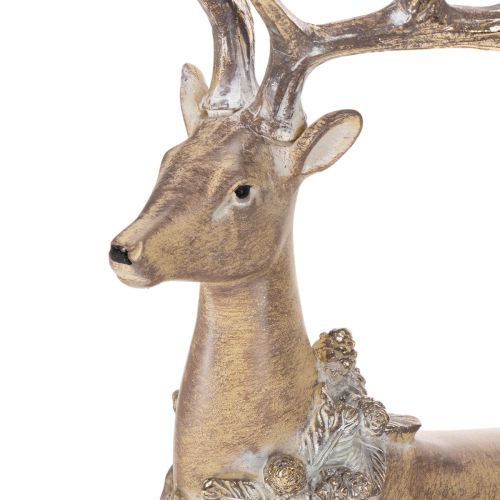 Dekofigur Hirsch aus Polyresin